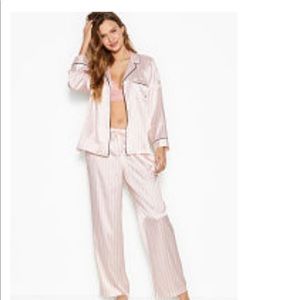 Victoria’s Secret Luxurious Satin PJ Set, Size Medium. Length Regular.